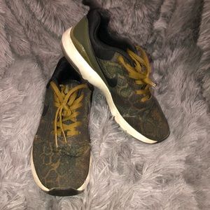 NIKE Green Snake Print Air Max 97